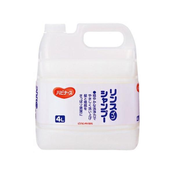 （ケース販売）ハビナース リンスインシャンプー／4L×3本（ピジョン）1033736