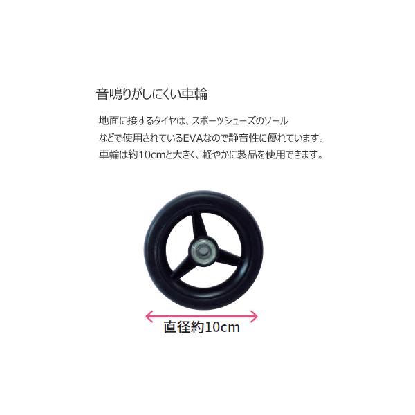 メロディスムーズKBR／クロコダイルBK（島製作所）横押しカート_7