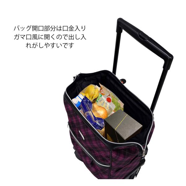 メロディスムーズグランデ／キルティングBK（島製作所）横押しカート_2