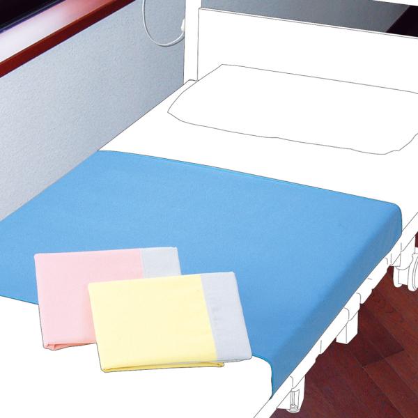 （2枚セット）デニムシーツ／クリーム（エンゼル）防水シーツ部分タイプ 2010