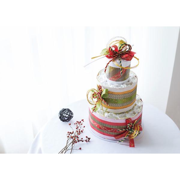 おむつｄｅケーキ 和柄 水引 ２段(送料無料)の通販は紙おむつ