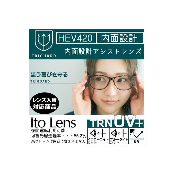 トライガード FF-iRefre basic TRIGUARD ベーシック サポート レンズ 単品販売 フレーム 持ち込み 交換可能 内面設計 （２枚）
