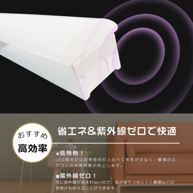 ★30本入り★一体型LEDベースライト 40形 トラフ型照明器具 40W型 器具一体型LED蛍光灯 40W形 ベースライト LED 40W トラフ型 LEDベースライト 40W形 LED蛍光灯 40W形 器具一体型 キッチンベースライト LED 天井直付型LEDシーリングライト 60W 12000LM スーパー/倉庫/オフィス_8
