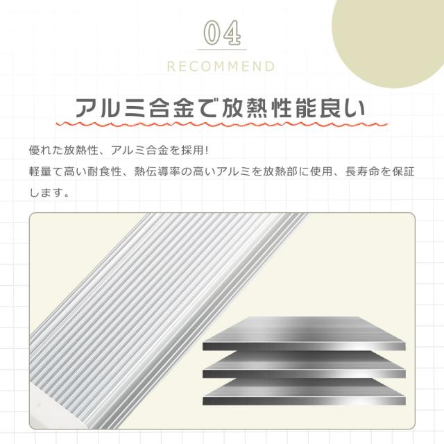 ≪特売セール≫2本セット LEDコンパクト蛍光灯 FHP105形 FHP105EXL FHP105EXW FHP105EXN FHP105EXD ツイン蛍光灯 FHP105型 代替用LED蛍光灯 LEDランプ LEDツイン蛍光灯 LED化 FHP105W形対応 LED蛍光灯 LED照明器具 口金GY10q 消費電力50W 全光束10000LM LED電球 配線工事必須_8