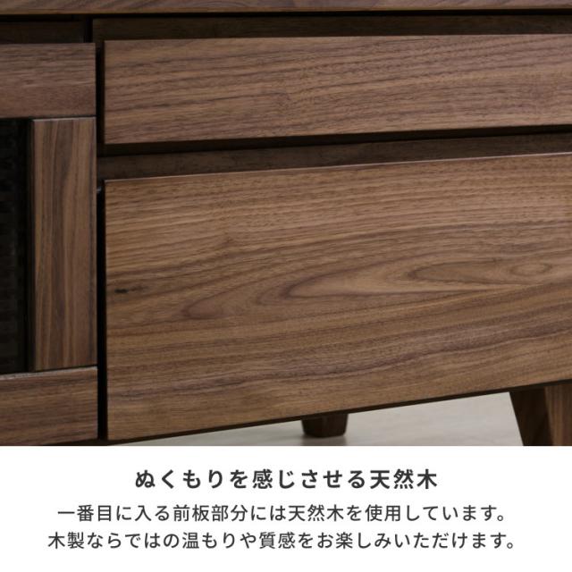テレビ台 ロータイプ 完成品 32型 テレビボード ローボード 新生活 TVボード TV台 小さめ コンパクト 100cm コーナー ウォールナット 北欧 ナチュラル 1人暮らし ワンルーム 子供部屋 寝室 品質保証 FLOCK MBR ISSEIKI_7