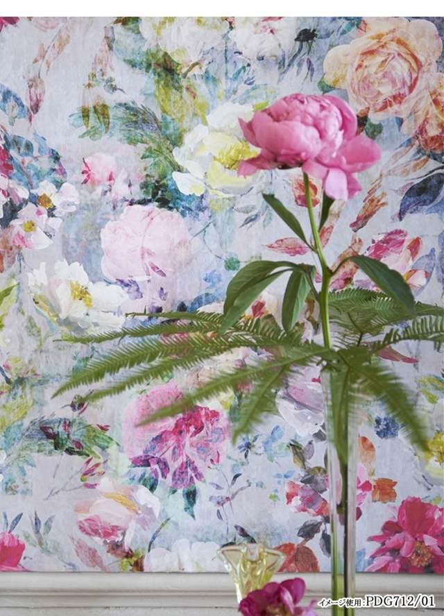 壁紙 クロス のりなし 輸入壁紙 テシードイギリス製 DESIGNERS GUILD デザイナーズギルド DESIGNERS GUILD デザイナーズギルド 品番 PDG712/01 PDG712/02 1ロール 巾52cmx10m 単位販売 不織布 F☆☆☆☆ 不燃の通販は