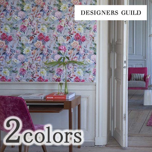 壁紙 クロス のりなし 輸入壁紙 テシードイギリス製 DESIGNERS GUILD デザイナーズギルド DESIGNERS GUILD デザイナーズギルド 品番 PDG712/01 PDG712/02 1ロール 巾52cmx10m 単位販売 不織布 F☆☆☆☆ 不燃の通販は壁紙