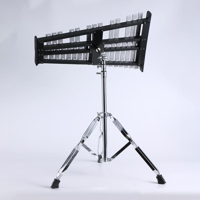 グロッケン 鉄琴 グロッケンシュピール 32音 音楽打楽器 折りたたみスタンド ポータブル 収納ケース付き_6