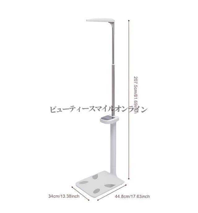 超音波自動測定 デジタル体重体組成計 プロ仕様高精度200kg対応 体重身長BMI体脂肪率一括計測 50g単位大型バックライト画面 学校病院ジム施設向け 省スペース設計 並行輸入品_5