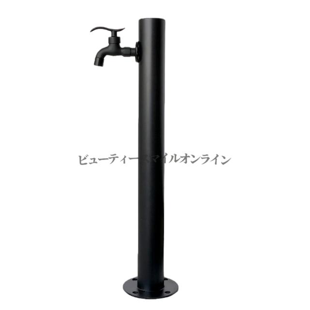 2口 不銹鋼製 自立型ガーデンウォーターコラム 防寒耐摩耗 省スペース 北欧風デザイン 屋外水栓 庭園 中庭 別荘 公園用 蛇口付き 円形立水栓 おしゃれなガーデニング スタイリッシュな外観 長期使用に最適