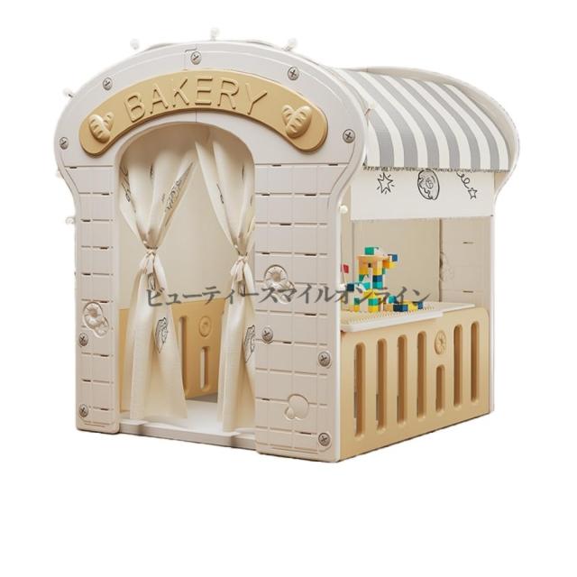 子供用秘密基地プレイハウス 屋内遊び用テント 知育玩具付き 男の子女の子兼用 キャンバスシアター 積み木付きかくれんぼゲーム 省スペース 北欧風デザイン 頑丈な構造 幼児用ベッドテント おもちゃの家