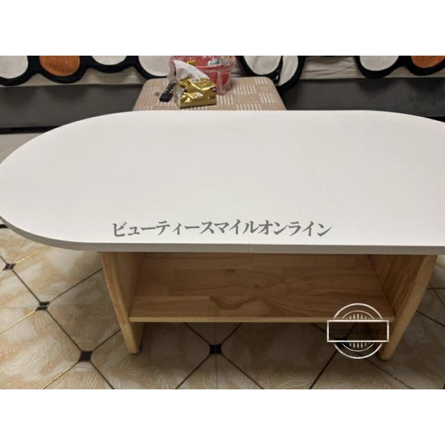 木製 モダン 工業用 2段 形 コーヒーテーブル 省スペース リビングルーム ダイニングテーブル 兼用 北欧風 シンプル 寝室 コンパクト おしゃれ ナチュラル インテリア_11
