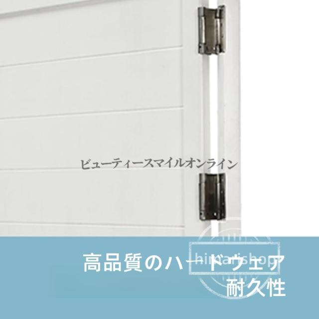両開きスイングドア 自動閉じ機能付き カフェ パブ キッチン用 省スペースルーバーゲート 廊下 玄関 戸口 商用 家庭用 シングルサルーンドア ヒンジ付き 高耐久仕上げ_3