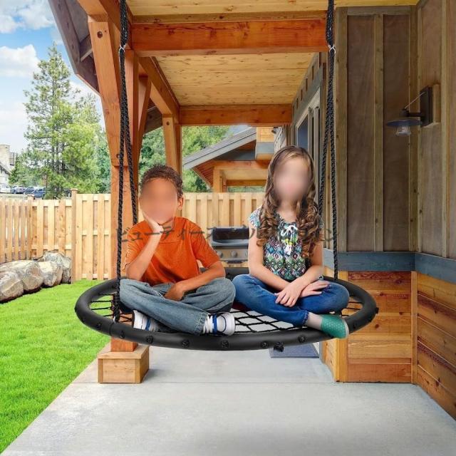 幼児用 ブランコ形デザイン 長さ調節可能 簡単設置 屋内外 キャンプ 家庭用 省スペース 安全設計 頑丈 子供用 遊具 折りたたみ式 高耐久 北欧風_2