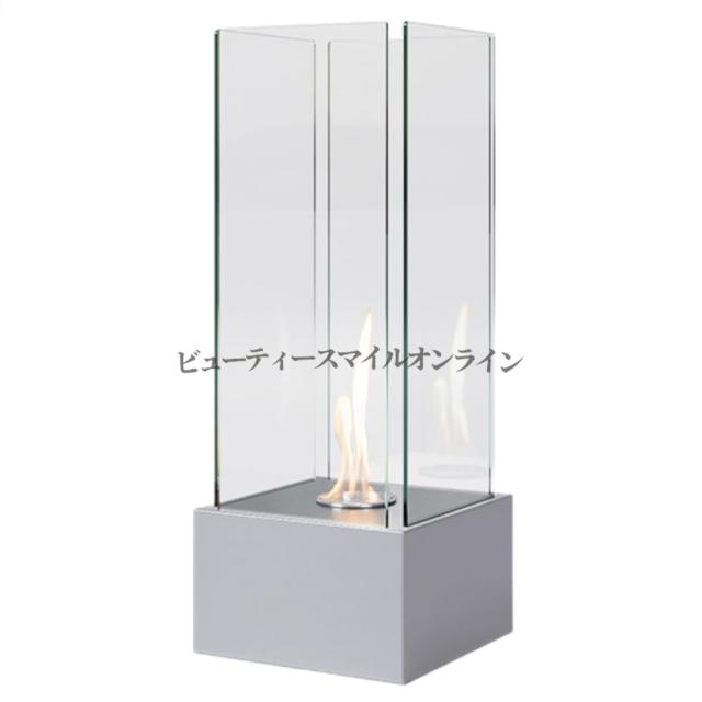 バイオエタノール暖炉 煙突不要で室内でも安全に使える自立型 竜巻効果の炎で本格的な焚き火体験 耐熱ガラス採用の高級感溢れる北欧風デザイン 屋外やリビングに最適なプロ仕様クリーン燃焼暖炉