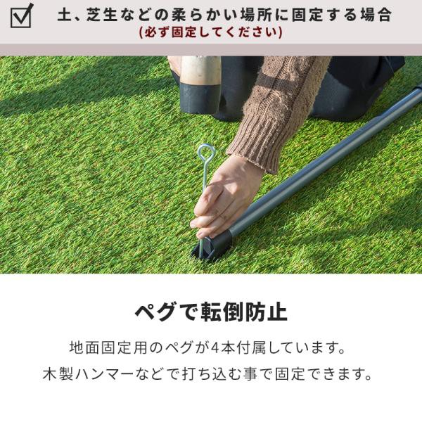 サイクルガレージ 自転車 収納庫 ガレージ バイクサイクルガレージ 2台用タイプ Mサイズ_5