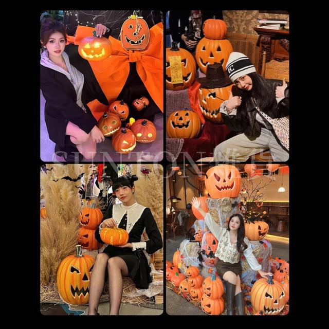 ハロウィン ライト ハロウィン 飾り ハロウィン 置物 かぼちゃモチーフ ハロウィンパンプキンライトランタン LEDライト 飾り付け イルミネーション お化け 防災グッズ 人気 オブジェ 玄関 室内 子供 屋外 学校 イベントHalloween 装飾 お化け 電池給電式 かぼちゃ 28タイプ_9
