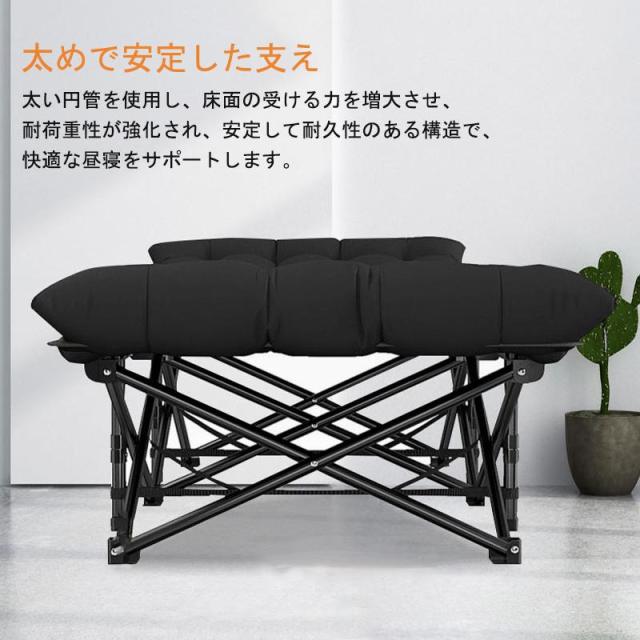 折りたたみベッド 折りたたみ式 軽量 簡易 仮眠 看護 キャンプ用 アウトドア 収納便利 簡易ベッド シングル レジャー 折りたたみベッド 頑丈 コンパクト_4