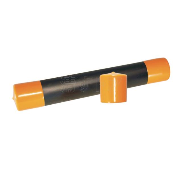 (メーカー直送) オレンジキャップ 200個(1個あたり90円) 単管用養生キャップ 単管キャップ アラオ AR-0131