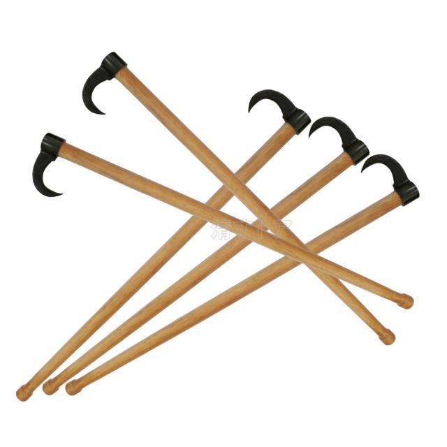 とび口 鳶口 曳家 解体 火消 ログピック 梯子乗り 木遣り わし鼻頭付樫柄 消防鳶 鷲鼻 1800mm 2本