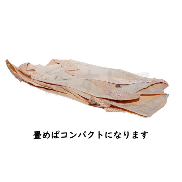 現場作業用バック 資材運搬袋 工具入 収集袋 収納袋 フレコン生地 水抜き穴付き マルチバック 60枚 [法人様限定]_6