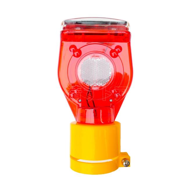 ソーラー式セフティフラッシュ 5個(1個あたり1300円) 充電式 4灯LED 保安灯 夜間点滅灯 警告灯 LTS17の通販は 6,500円