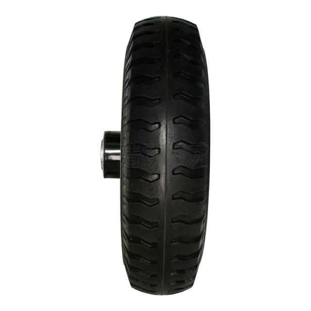 8インチ ノーパンクタイヤ 8個(1個1150円) 軸径20mm 片軸 アルミカート コンテナカー用 替えソリッドタイヤ C8_4