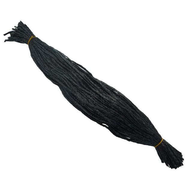 シート紐 ブラック 60cm 5000本(1本1.91円) 黒色 シートひも 足場用組ひも シート用組紐 結束紐 くみひも 建築