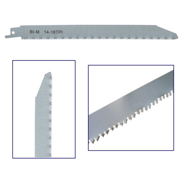 互換品 マキタ ボッシュ レシプロソーブレード セーバーソー替刃 金属用 225mm 厚1.1mm 300枚(1)_4