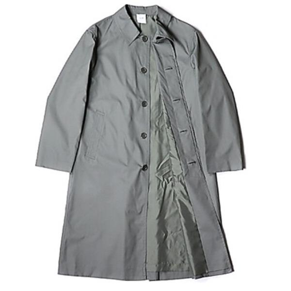 フランス軍 放出 オフィサー ステンカラー ロングコート 108サイズ