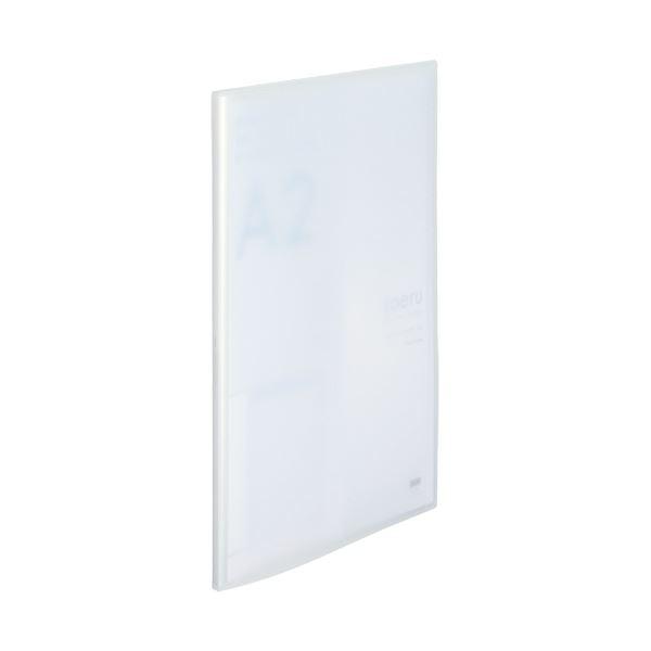 リヒトラブ soeru クリヤーブック A2タテ 20ポケット 背幅11mm