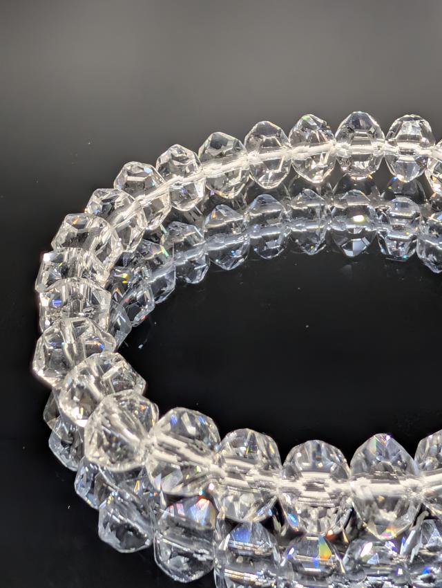 パワーストーン 水晶 10mm 極上プレミアムカット ブレスレット 天然石 メンズ レディース 厄除け_3