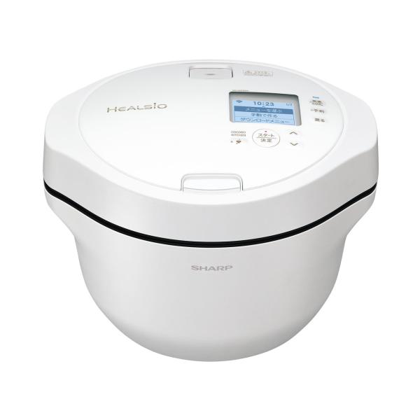 SHARP ヘルシオ ホットクック KN-HW24H-W [プレミアムホワイト]【お取り寄せ商品（３週間から４週間程度での入荷、発送）】