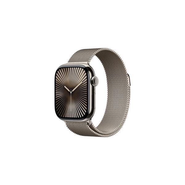 【新古品】Apple Watch Series10 セルラー 42mm MWXF3J/A Nチタニウム・Nミラネーゼループ【お取り寄せ（２週から３週間程度での入荷、発送）】