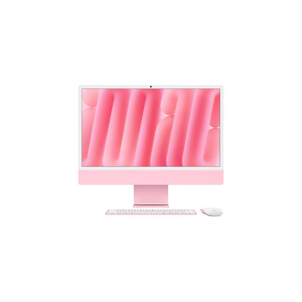 【新古品】Apple iMac 24インチ M4チップ 8コア 256GB 16GBメモリ MWUG3J/A [ピンク]【お取り寄せ ※1ヶ月から2ヶ月見込み】