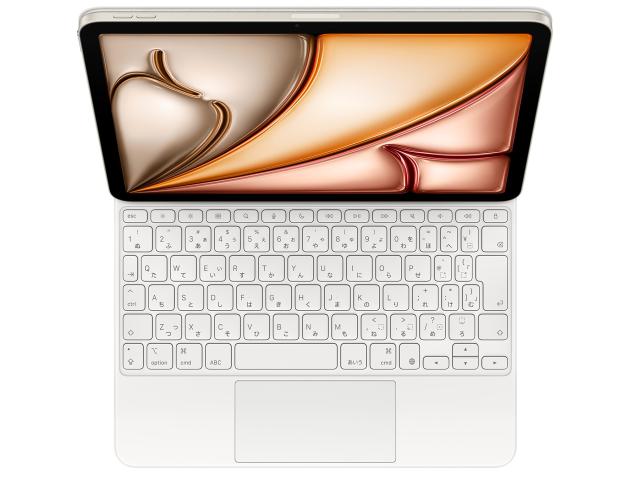 【新古品】Apple 11インチiPad Air(M3)用 Magic Keyboard MDFV4J/A ホワイト【お取り寄せ商品（３週間から４週間程度での入荷、発送）】