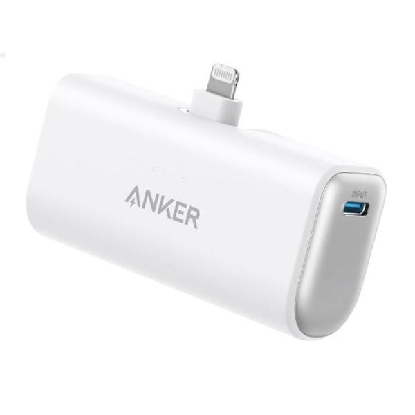 Anker Nano Power Bank 12W Built-In Lightning Connector A1645N21 ホワイト【お取り寄せ（1週間から10営業日程度）での入荷、発送】