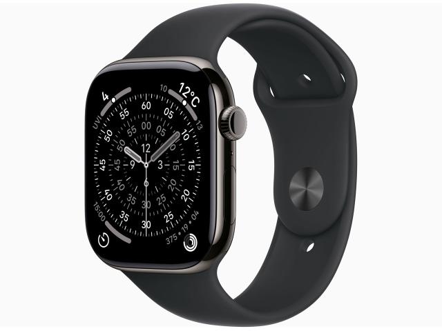 【新古品】Apple Watch Series11 セルラー 46mm MFD14J/A STTiケース BKスポーツバンド S/M【お取り寄せ商品（３週間から４週間程度での入荷、発送）】