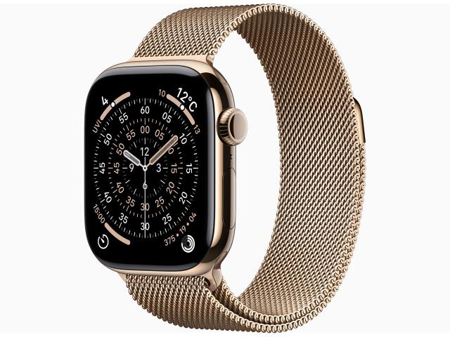 【新古品】Apple Watch Series11 セルラー 42mm MF8Y4J/A GDTiケース GDミラネーゼループ【お取り寄せ商品（３週間から４週間程度での入荷、発送）】