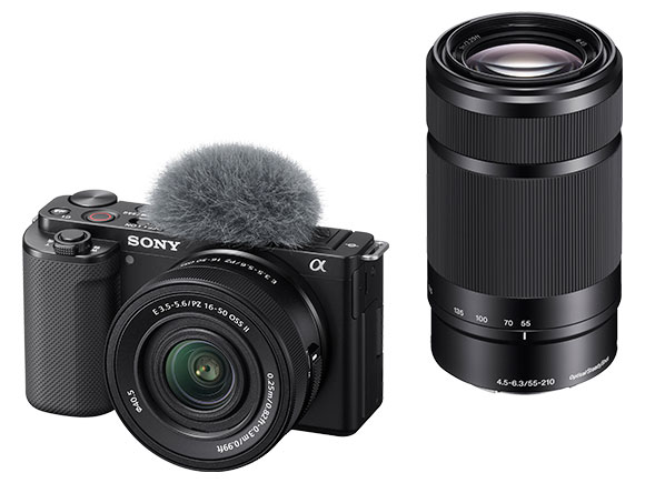 SONY VLOGCAM ZV-E10X ダブルズームレンズキット [ブラック]【お取り寄せ（5週から7週程度見込み）での入荷、発送】