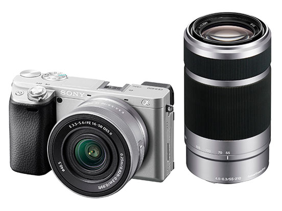 SONY α6400 ILCE-6400X ダブルズームレンズキット [シルバー]【お取り寄せ（5週から7週程度見込み）での入荷、発送】