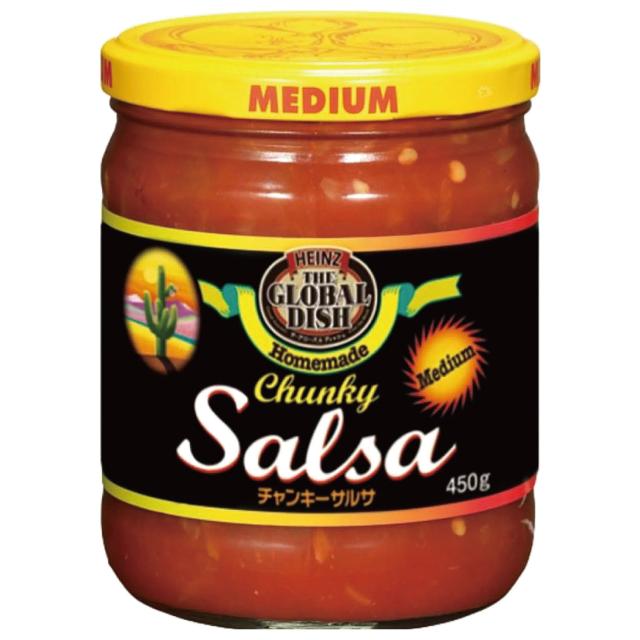 HEINZ ハインツ チャンキーサルサ サルサソース ガラスボトル 450g