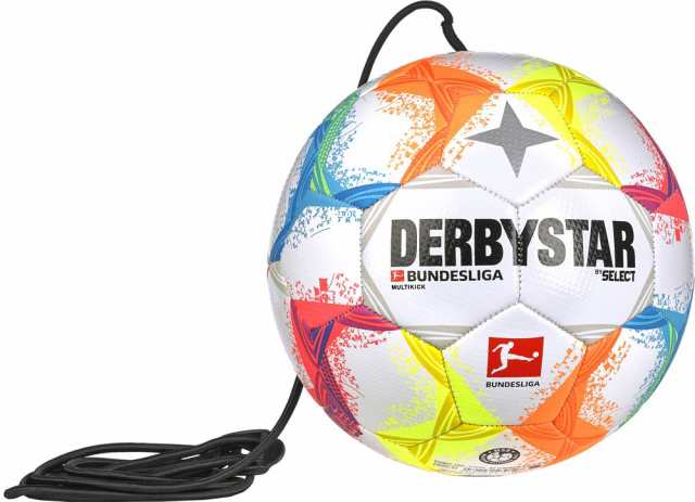 DERBYSTAR ダービースター マルチキック V22 トレーニングボール 5号球 MULTIKICK V22 BUNDESLIGA ブンデスリーガ レプリカボール コソ練 テクニック キック 1人練習 個人練習 サッカーボール サッカー ボール 5号の通販は