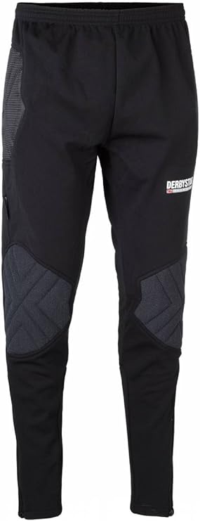 【公式】ダービースター キーパーパンツ CHRIS PRO パッド付き ブラック ジュニア DERBYSTAR GKパンツ GKウェアー キッズ 少年 JR ゴールキーパー キーパー ゴールキーパープラクティスパンツ プラパン ゲームパンツ ハーフパンツ ユニフォーム パッド付 サッカー フットサル