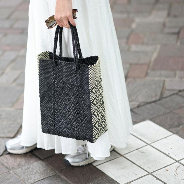 メルカドバッグ【Celeste セレステ】ヨコ型 タテ型 正方形 トート