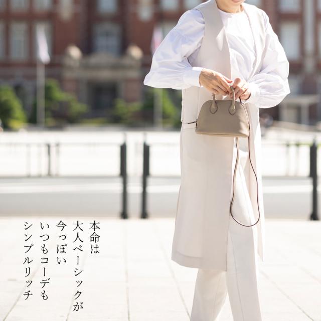本革 2way ミニバッグ【Hiro Mini ヒロ ミニサイズ】 レディースバッグ トートバッグ  ミニショルダーバッグ ハンドバッグ  スマホショルダー レザー 黒 肩がけ 斜めがけ 大人 かわいい_4