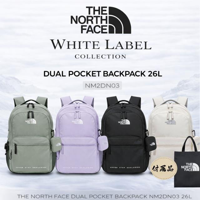 ノースフェイス リュック [THE NORTH FACE] DUAL POCKET BACKPACK 26L 大容量 軽量  メンズ レディース 通勤 通学 ノートパソコン 韓国 韓国ファッション