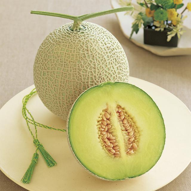 母の日 2026 フルーツ プレゼント 贈り物 ギフト Gift 千疋屋 銀座千疋屋 マスクメロン（桐箱）1個入（約1.3kg）No35_1
