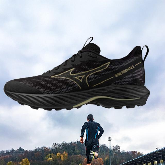 MIZUNOウエーウエーブライダーGTX 2 ランニング ゴアテックス 防水