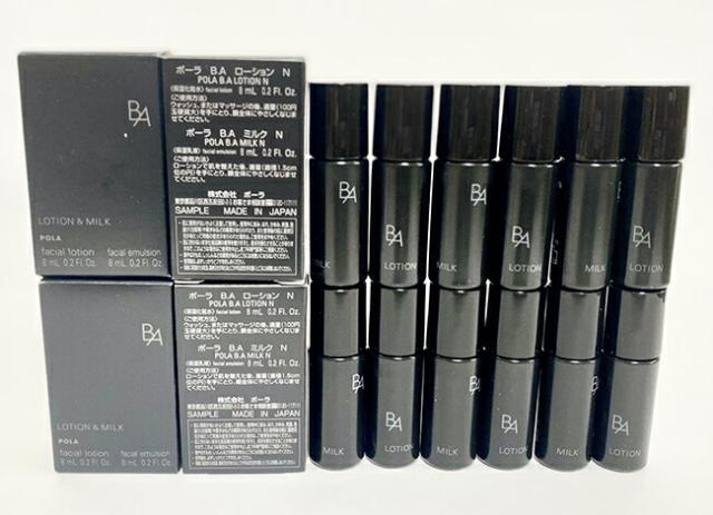 POLA BAローションN、ミルクN各8ml＊10本 POLA BAローション、ミルク各8ml＊10本 B.A ミルク フォーム